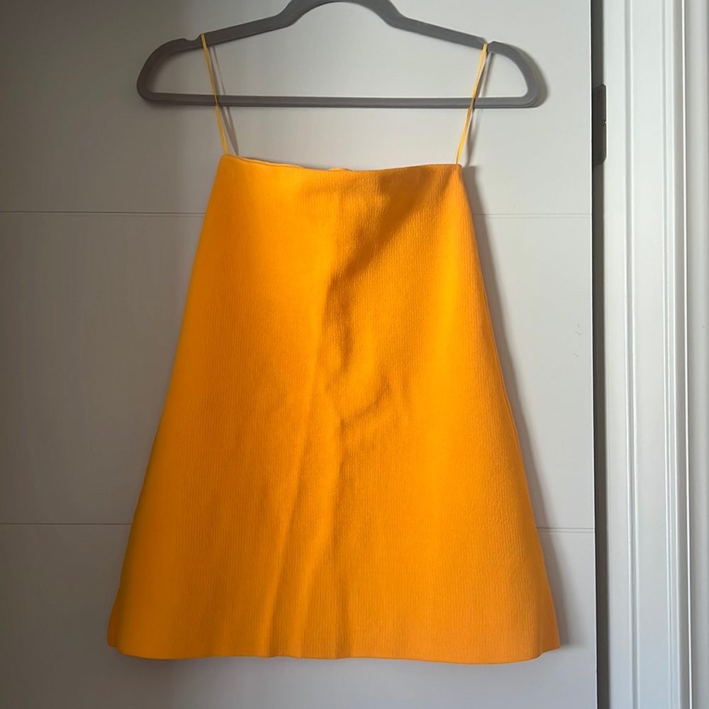 Strapless top